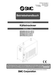 SMC IDFA37E-23-T Betriebshandbuch