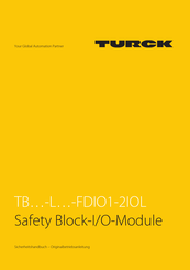 turck TB L FDIO1-2IOL-Serie Sicherheitshandbuch, Benutzerhandbuch