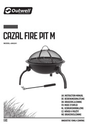 Outwell CAZAL FIRE PIT M Bedienungsanleitung