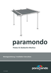 Paramondo Tholos V1 Montageanleitung