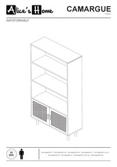 Alice's Home CAMARGUE INATSTORSHELF Montageanleitung