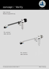 clearaudio electronic Concept Bedienungsanleitung