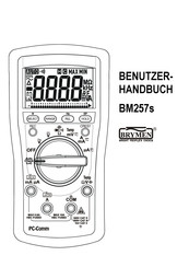 Brymen BM257s Benutzerhandbuch