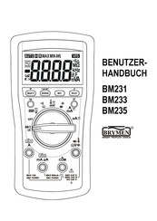Brymen BM233 Benutzerhandbuch