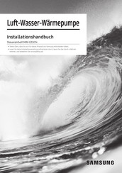 Samsung MIM-E03CN Installationshandbuch