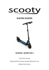 Scooty SCOOT158 Bedienungsanleitung