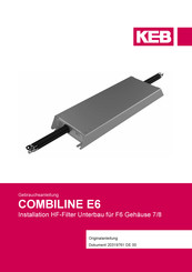Keb COMBILINE E6 Gebrauchsanleitung