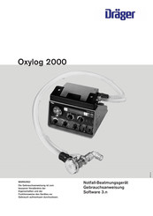 Dräger Oxylog 2000 Gebrauchsanweisung