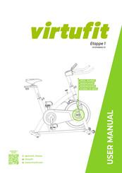 VirtuFit VFSPINBIKE-E1 Bedienungsanleitung