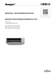 Fujitsu ARYG 45KHTAP Montage- Und Betriebsanleitung