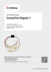 S-Klima CompTrol Signal 1 Schnellstartanleitung