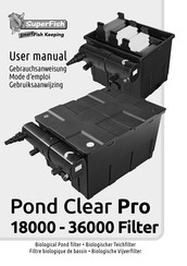 SuperFish Pond Clear Pro 36000 Filter Gebrauchsanweisung