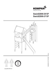 KOMPAN Basic822000-3013P Bedienungsanleitung