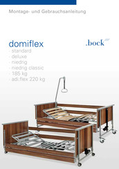 .bock domiflex 185 kg Montage- Und Gebrauchsanleitung