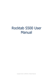 Werock Rocktab S500 Betriebsanleitung