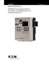 Eaton DX-NET-PROFINET2-2 Handbuch