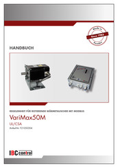IBC control VariMax50M Handbuch