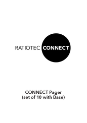 ratiotec CONNECT Pager Bedienungsanleitung