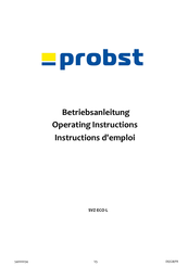 probst SVZ-ECO-L Betriebsanleitung