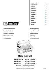 Vetus EAIR04024 Benutzerhandbuch