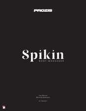 Prozis Spikin Bedienungsanleitung