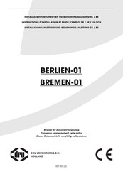 Dru BREMEN-01 Installationsanleitung Und Bedienungsanleitung