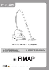 Fimap FV13.1 + HEPA Bedienungs- Und Wartungsanleitung