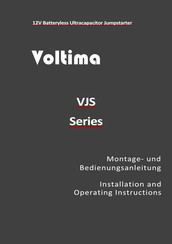 VOLTIMA VJS-Serie Montage- Und Bedienungsanleitung