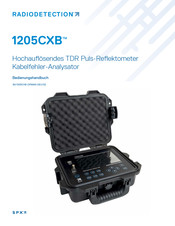 Radiodetection SPX 1205CXB Bedienungshandbuch