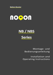 Noqon NBS-Serie Montage- Und Bedienungsanleitung