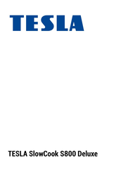 Tesla SLCKS800DLXSLR Bedienungsanleitung