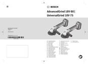 Bosch UniversalGrind 18V-75 Originalbetriebsanleitung
