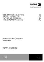 Fagor 3LVF-638ADX Bedienungsanleitung