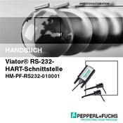 Pepperl+Fuchs Viator HM-PF-RS232-010001 Handbuch