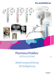 Planmeca Promax 3D Plus Bedienungsanleitung