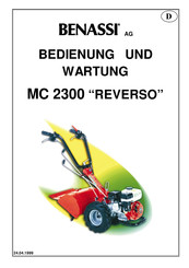 Benassi MC 2300 D Bedienung Und Wartung