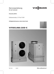 Viessmann Vitoclima 200-C OC234H Serviceanleitung
