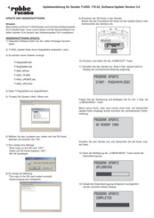 ROBBE-Futaba FX-22 Update-Anleitung
