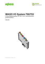 WAGO 750-501 Produkthandbuch