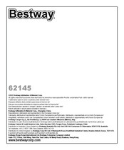 Bestway 62145 Bedienungsanleitung