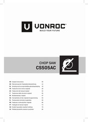 VONROC CS505AC Originalbetriebsanleitung