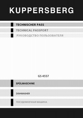 Kuppersberg GS 4557 Technischer Pass