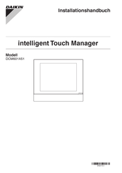Daikin intelligent Touch Manager DCM601A51 Installationshandbuch