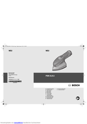 Bosch PSM 10,8 LI Originalbetriebsanleitung