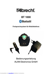 Albrecht BT 1000 Bedienungsanleitung