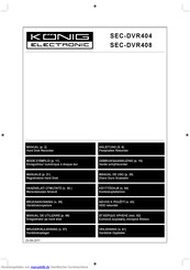 Konig Electronic SEC-DVR408 Anleitung