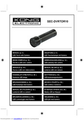 Konig Electronic SEC-DVRTOR10 Anleitung