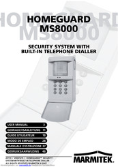 Marmitek HomeGuard MS8000 Gebrauchsanleitung