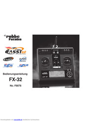 ROBBE-Futaba FX-32 Bedienungsanleitung