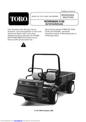 Toro WORKMAN 3100 Bedienungsanleitung